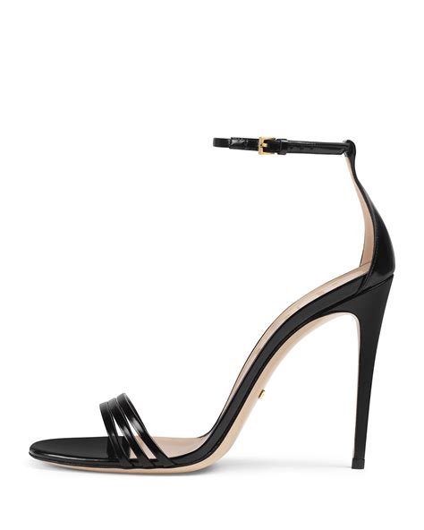 gucci ilse bee-embellished leather sandal|Gucci Ilse Bee.